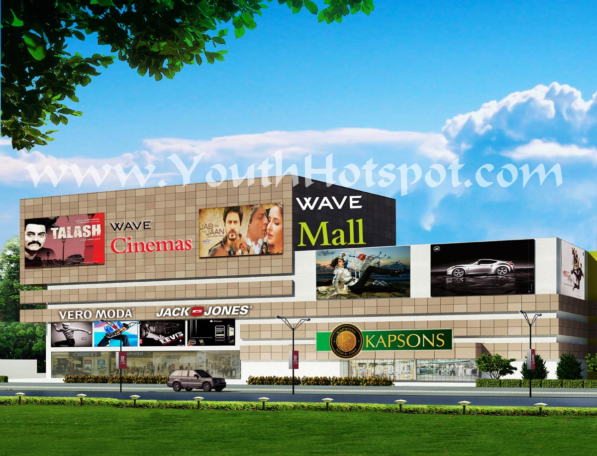 Wave Mall , Jammu , First Image , Rough Sketch